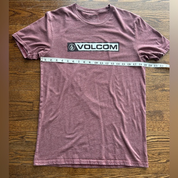 Volcom Men's Burgundy Short Sleeve Tee - Picture 5 of 6